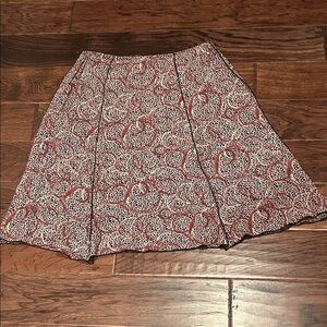 Loco Lindo Patterned Skirt